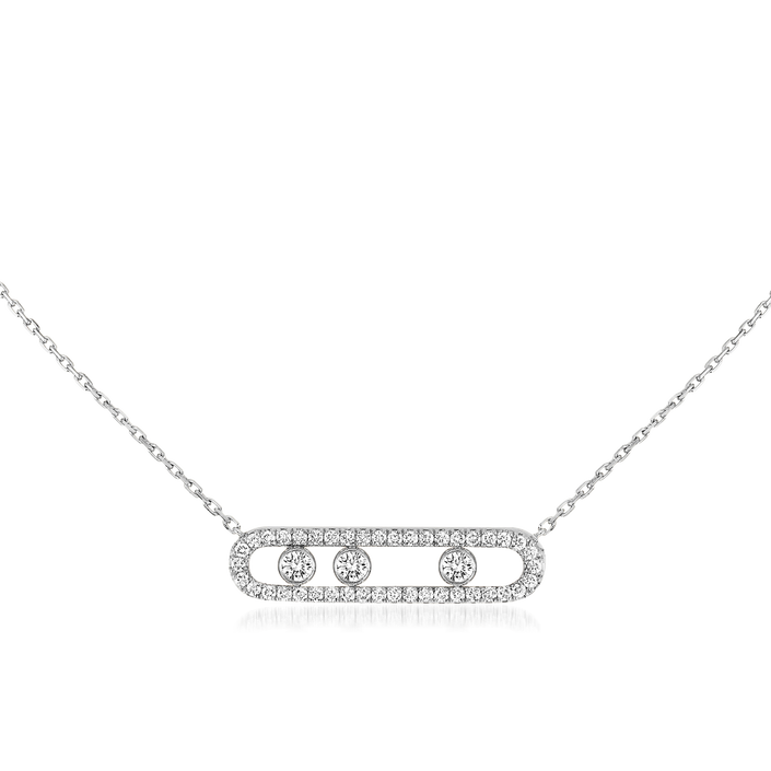 Move Pavé Necklace