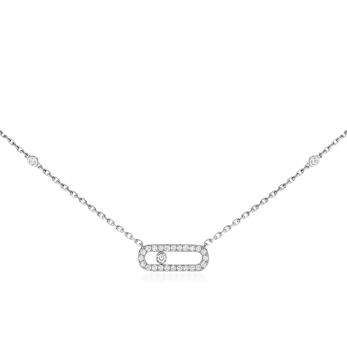 Move Uno Pavé Necklace