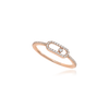 Move Uno Pavé Ring