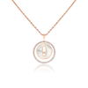 White Mother-of-Pearl Lucky Move SM Necklace