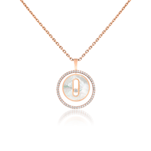 White Mother-of-Pearl Lucky Move SM Necklace