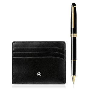 Gift Set with Meisterstück Classique Rollerball and pocket holder 6cc