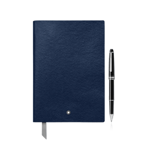 Set with Meisterstück Classique Rollerball and Notebook #146 Blue