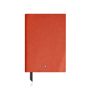 Medium Notebook in Sartorial Leather, Lined Pages