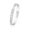 Move Noa Ciselé Semi-Pavé Bangle