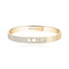 Move Noa Ciselé Semi-Pavé Bangle
