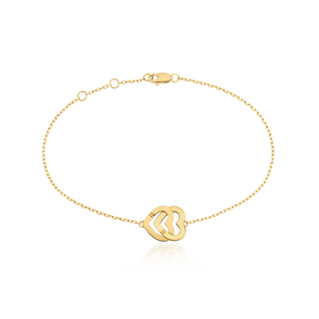 Double Cœurs R10 Bracelet