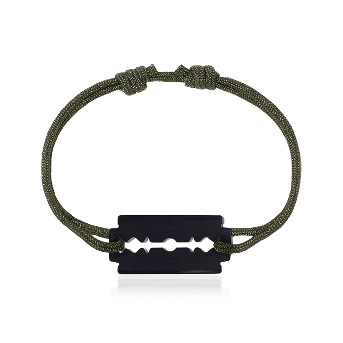 Lame de Rasoir Medium Cord Bracelet