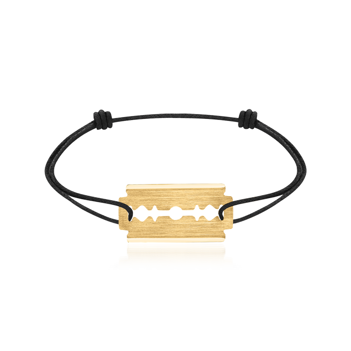 Lame de Rasoir Cord Bracelet