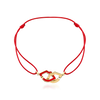 2 Lips Cord Bracelet