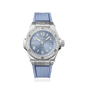 Big Bang One Click Steel Coal Blue Diamonds