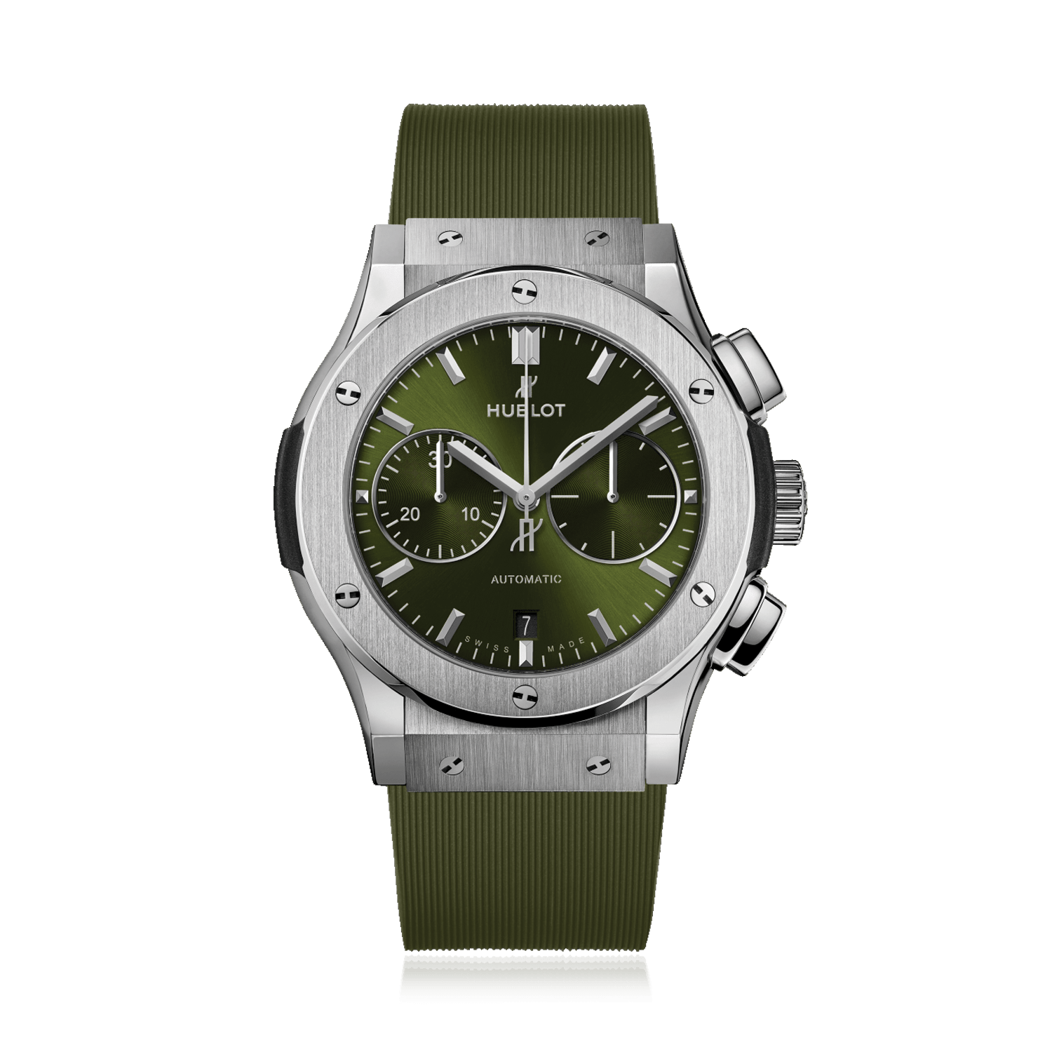 Classic Fusion Chronograph Titanium Green - Main Image