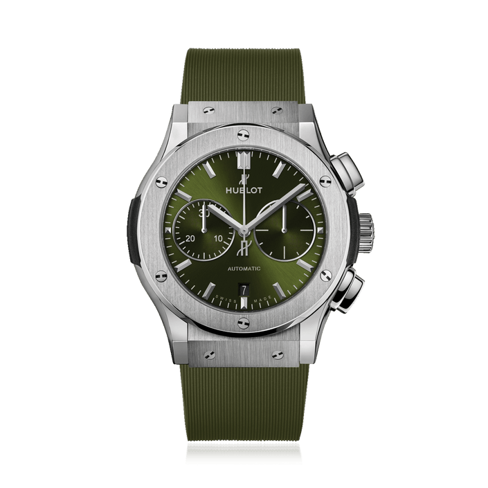 Classic Fusion Chronograph Titanium Green