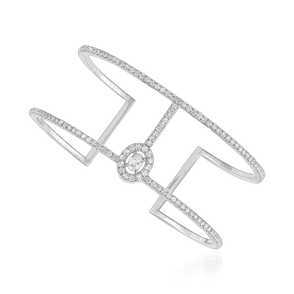 Glam'Azone Skinny Two Rows Bracelet