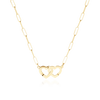 Double Cœurs R9 necklace
