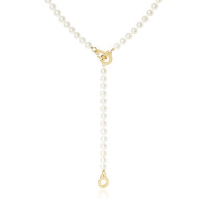 3 Menottes dinh van pearl necklace