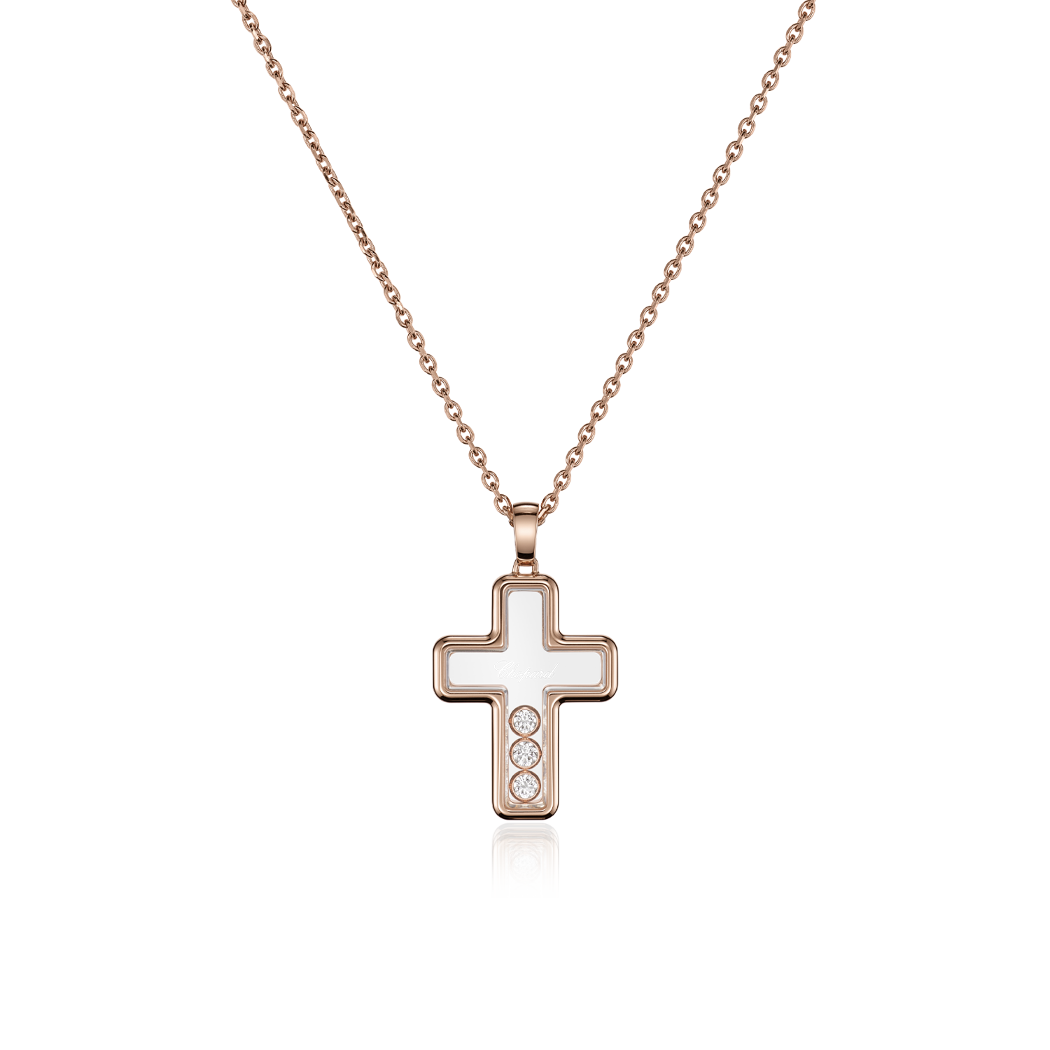 Chopard cross necklace best sale
