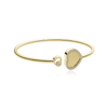 Happy Hearts Golden Hearts Bangle