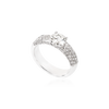 Unique Wide Pave Ring