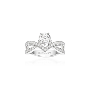 Joséphine Amour d'Aigrette Solitaire 0.50ct