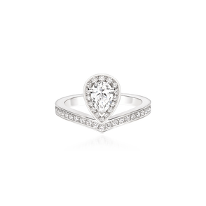 Joséphine Aigrette 0.50 carat solitaire