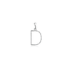 Letter D Essential Pendant