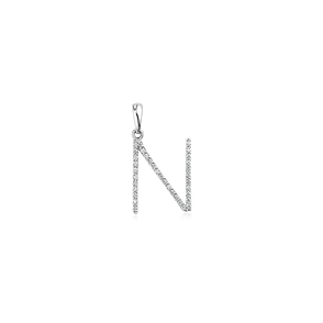 Letter N Essential Pendant