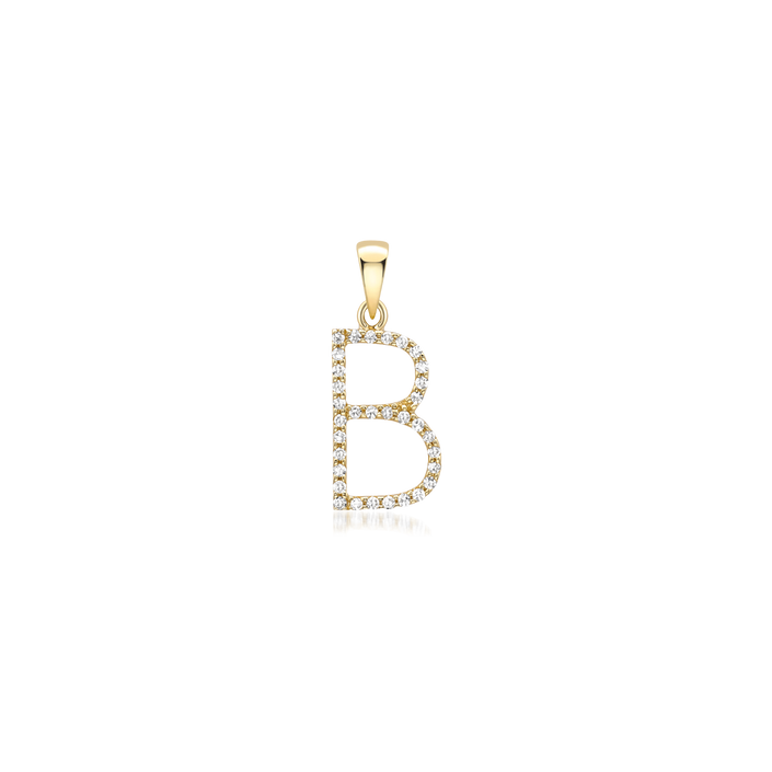 Letter B Essential Pendant
