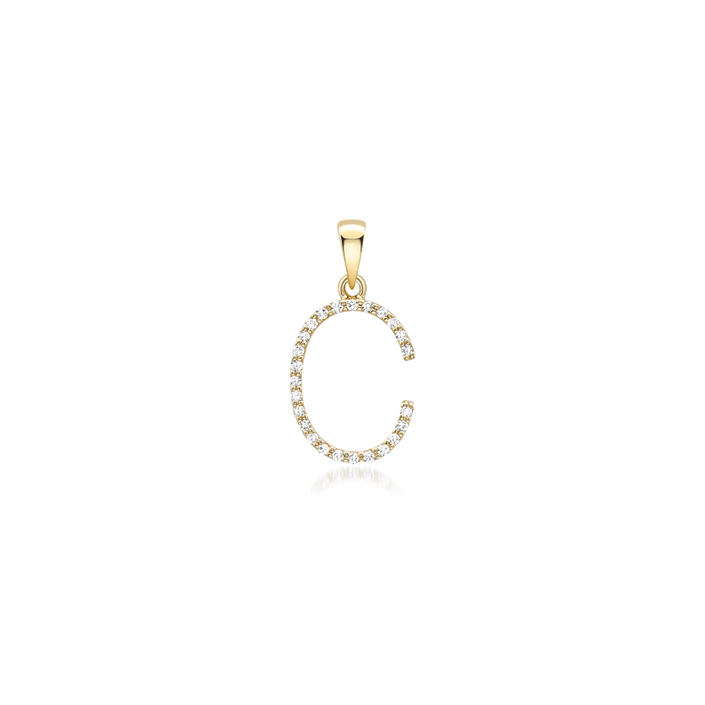 Letter C Essential Pendant