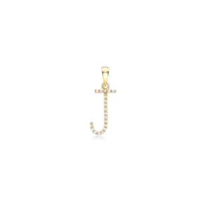 Letter J Essential Pendant