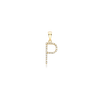 Letter P Essential Pendant