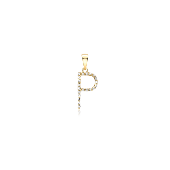 Letter P Essential Pendant