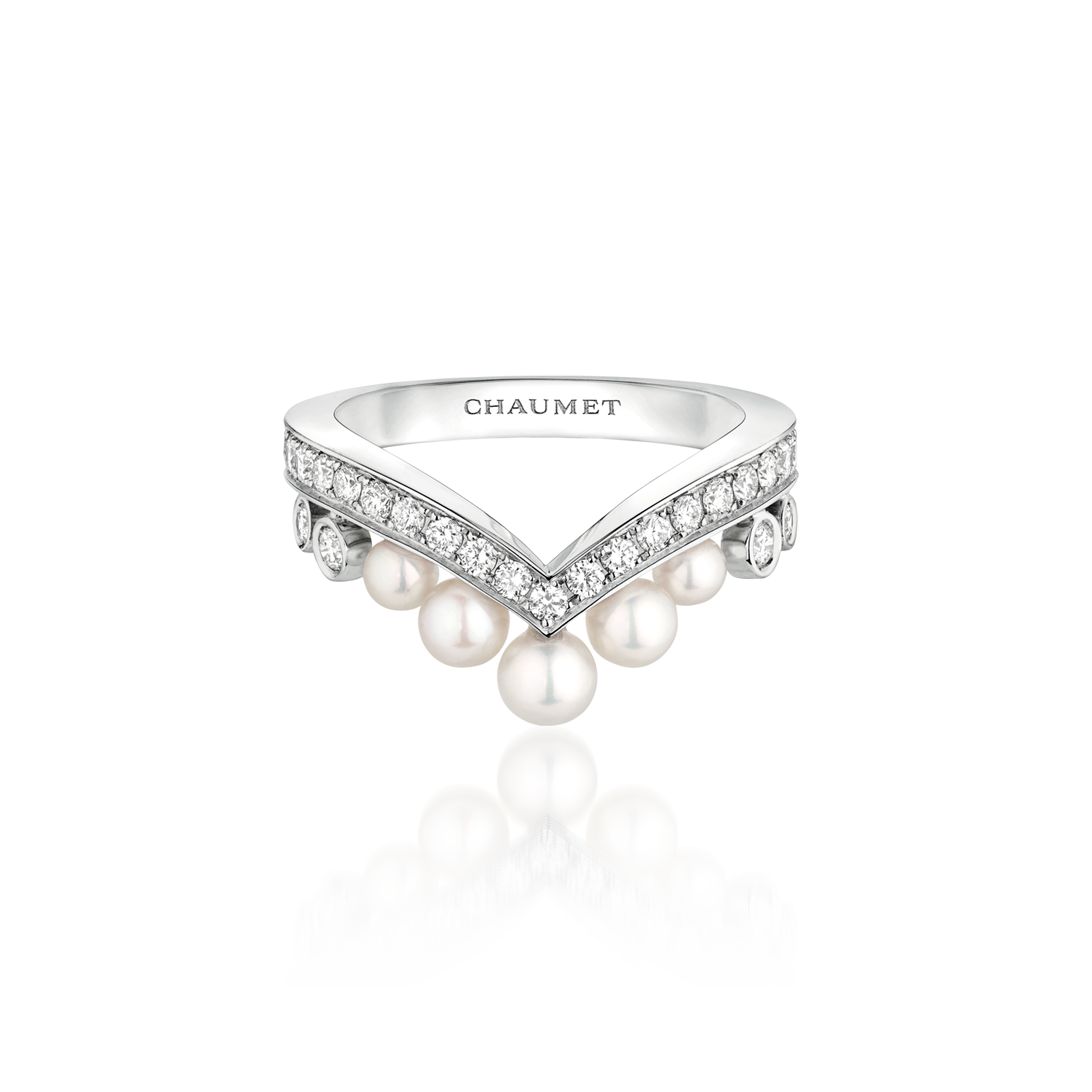 Chaumet online pearl ring