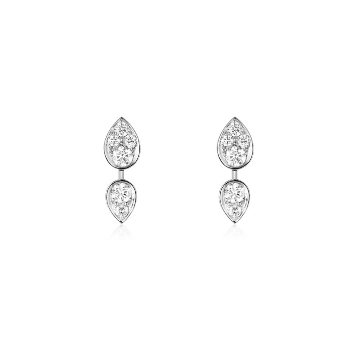 Joséphine Ronde d'Aigrettes Earrings