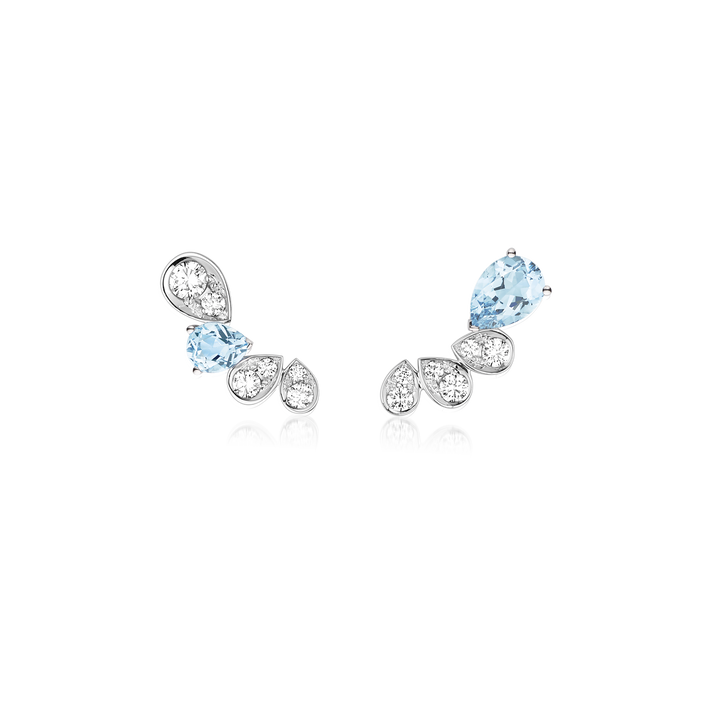 Joséphine Ronde d'Aigrettes Earrings