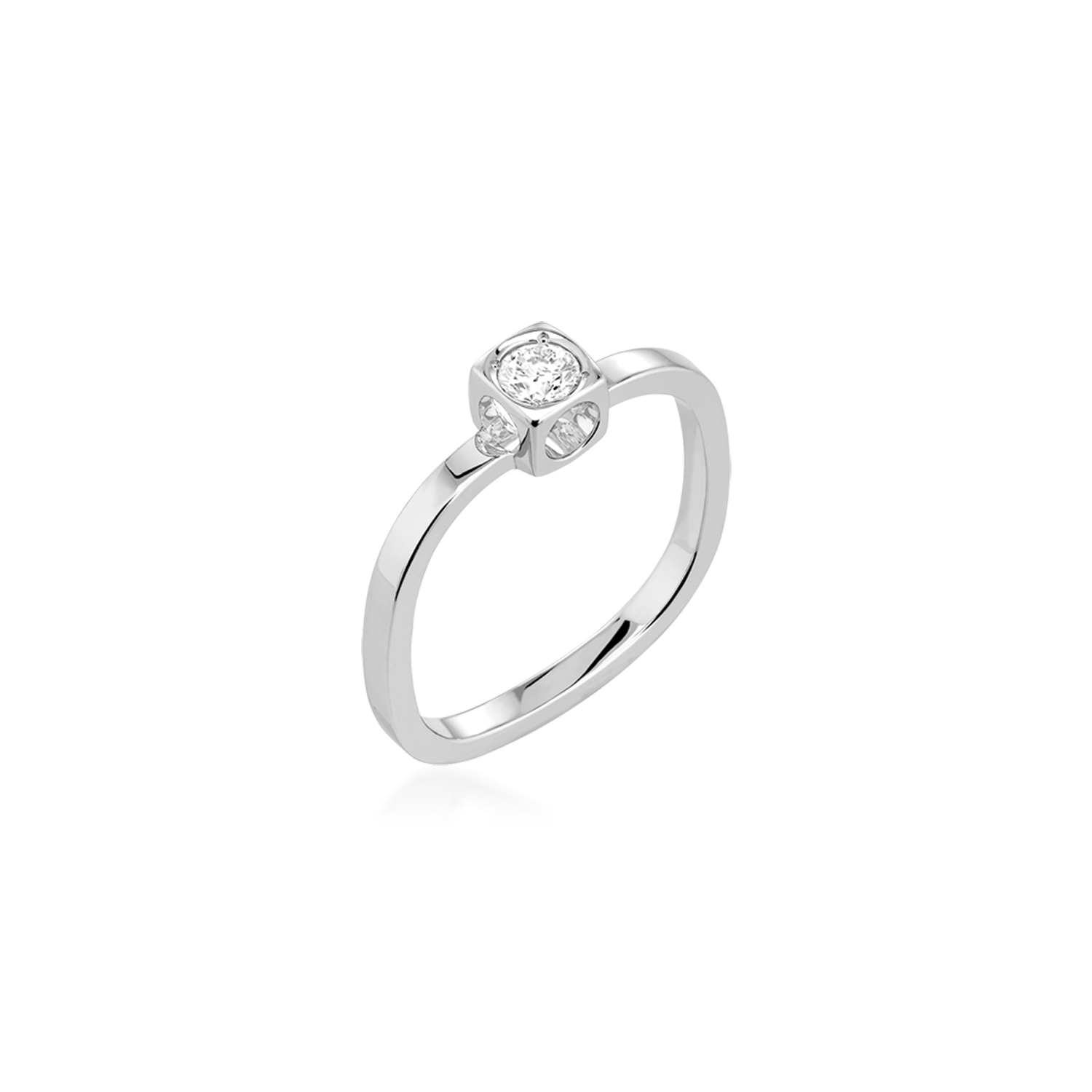 Dinh Van Le Cube Diamond Ring