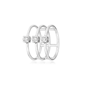 Le Cube Diamant Ring