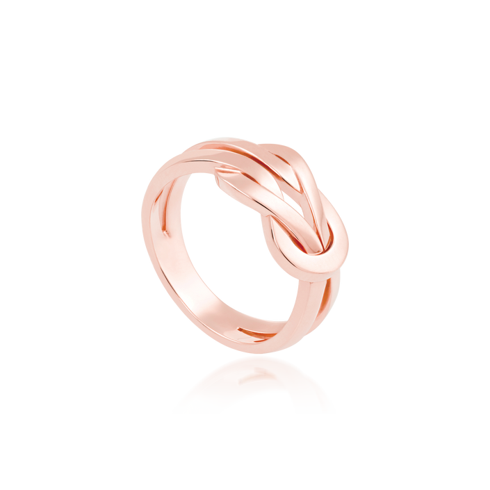 Fred 8º0 Medium Ring Pink Gold