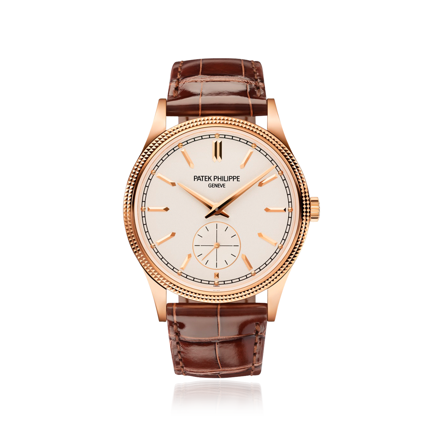 Patek rose gold on sale calatrava