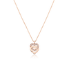 Double Cœurs R10 pendant