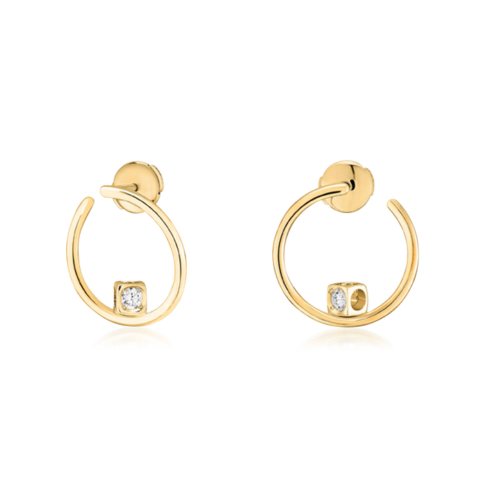 Le Cube Diamant Earrings