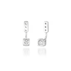 Le Cube Diamant Earrings