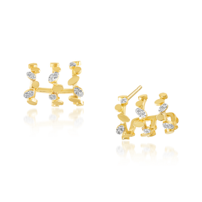 Mini BE earrings