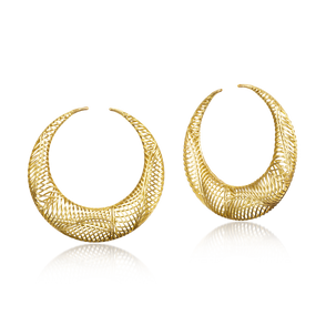 Tribe hoop earrings #L