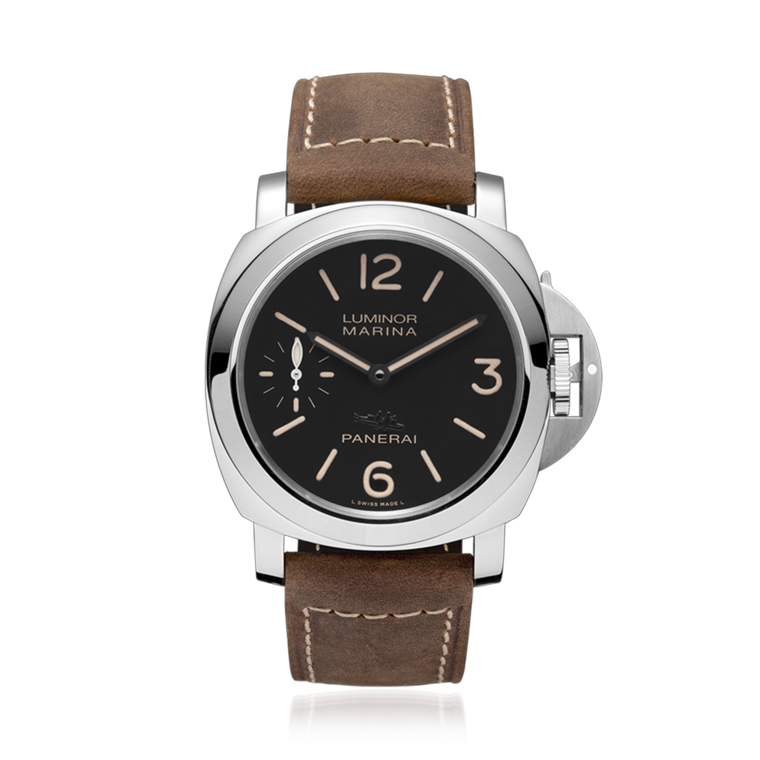 Luminor marina acciaio sale