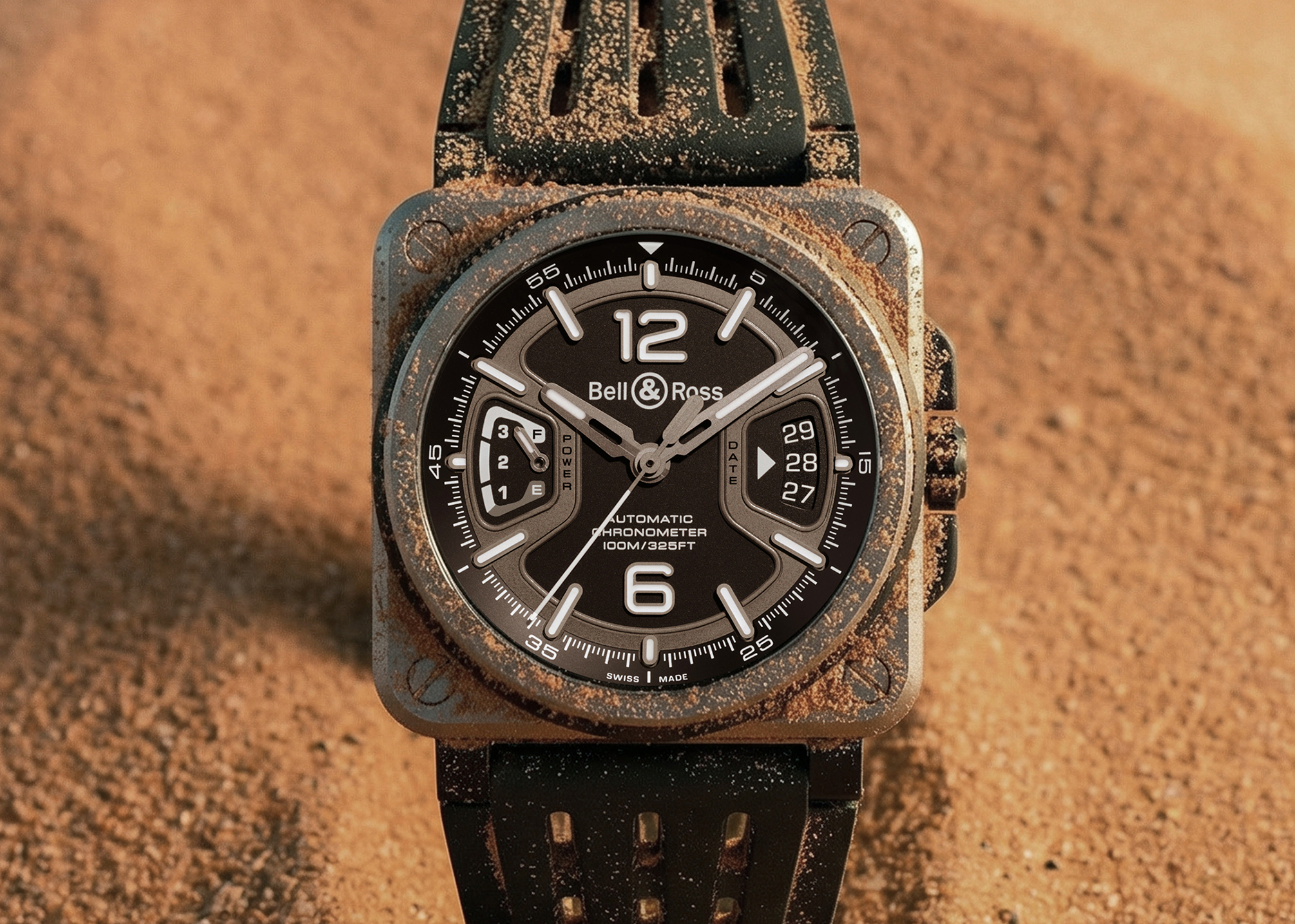 Bell & Ross BR-X3 Black Titanium Stealth-mode engineering