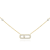 Pavé Move Uno Necklace