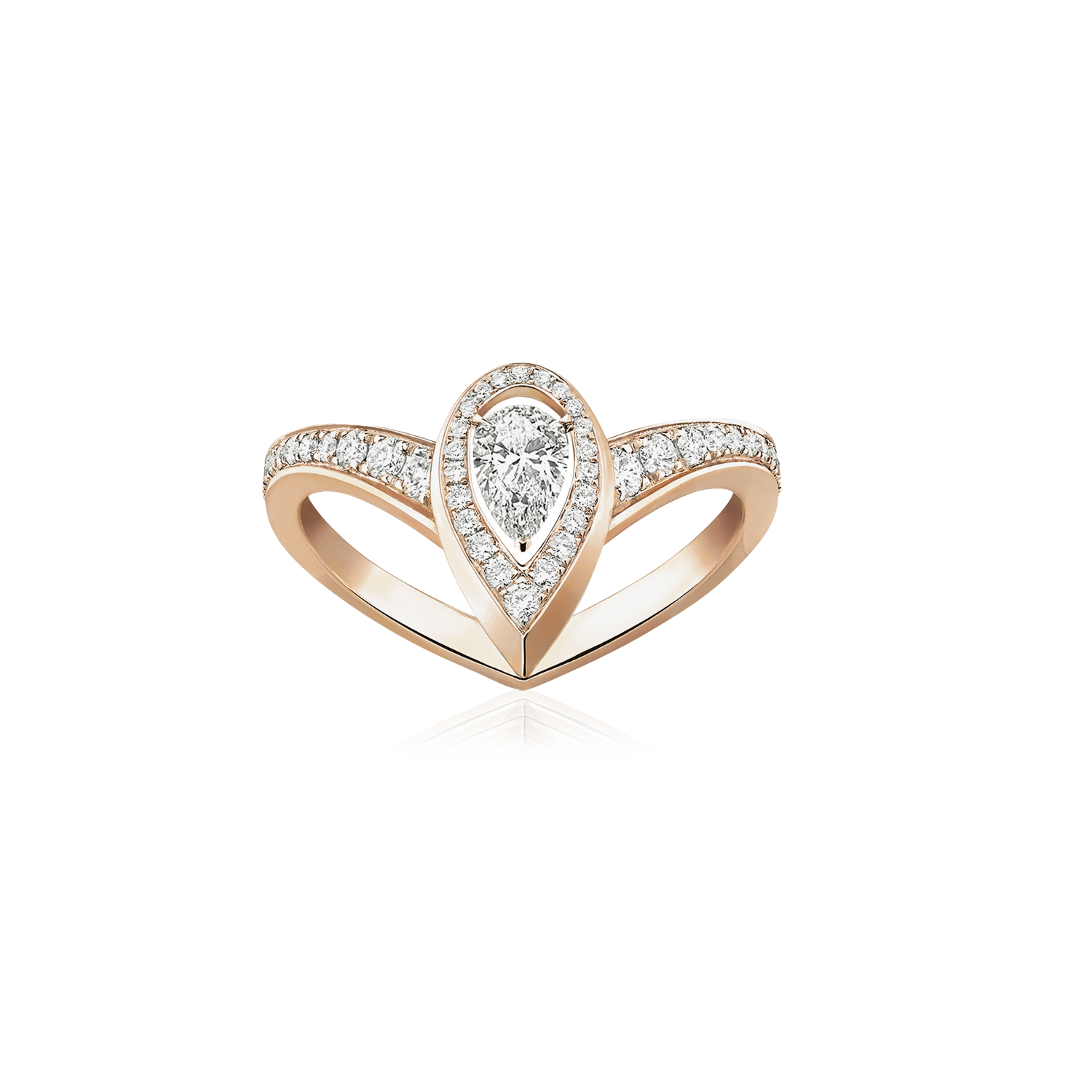 Fiery 0.10ct Ring