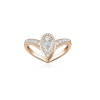 Fiery 0.10ct Ring