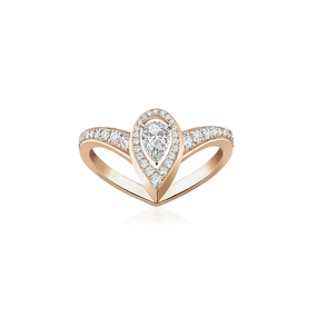 Fiery 0.10ct Ring